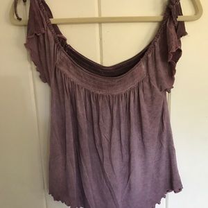 AE Soft & Sexy Off the Shoulder Shirt